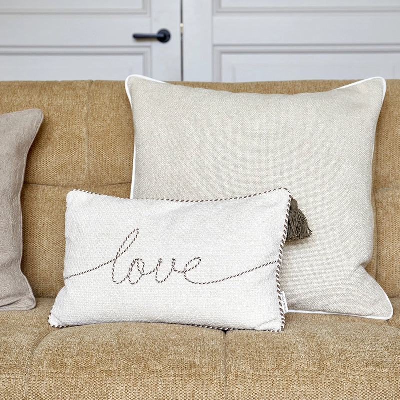 Rivièra Maison With Love Pillow Cover 50*30cm