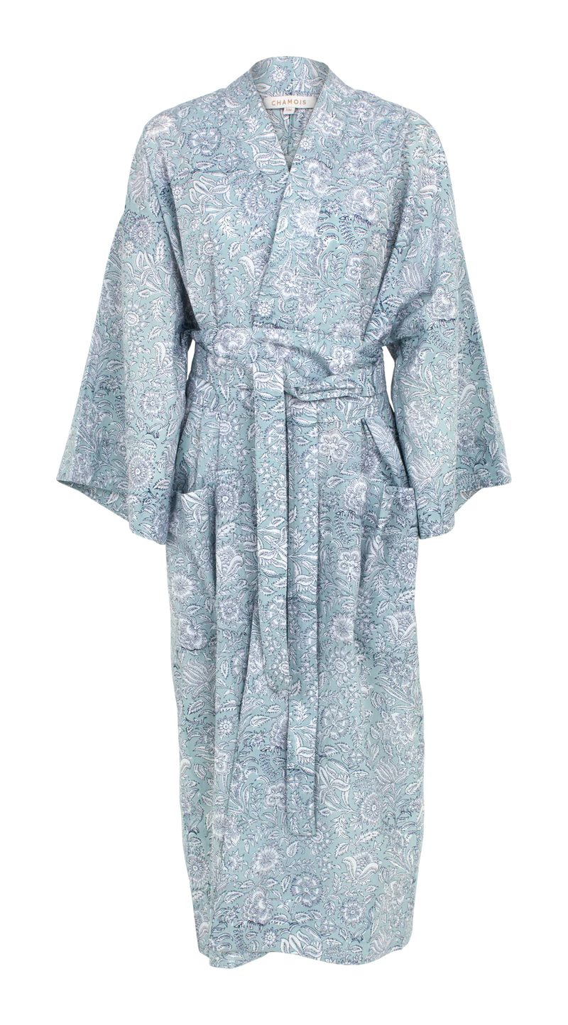 Chamois Secret Garden Samurai Coat kimono, sininen