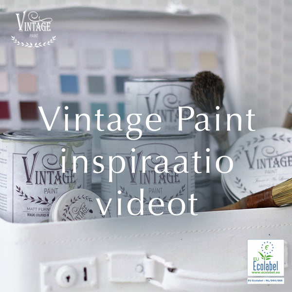 Vintage Paint How To -inspiraatiovideot