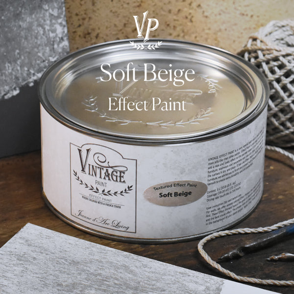 Vintage Paint Effect Paint Soft Beige 1000ml, pehmeä beige