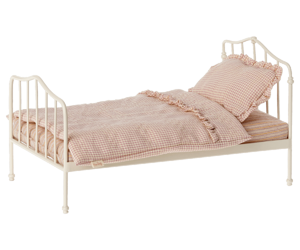 Maileg Miniature sänky mini, vaaleanpunainen