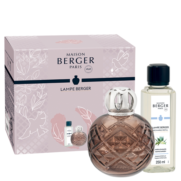 Maison Berger Lahjapakkaus Joy aroma lamppu ja Agaves Garden-tuoksuneste 250ml