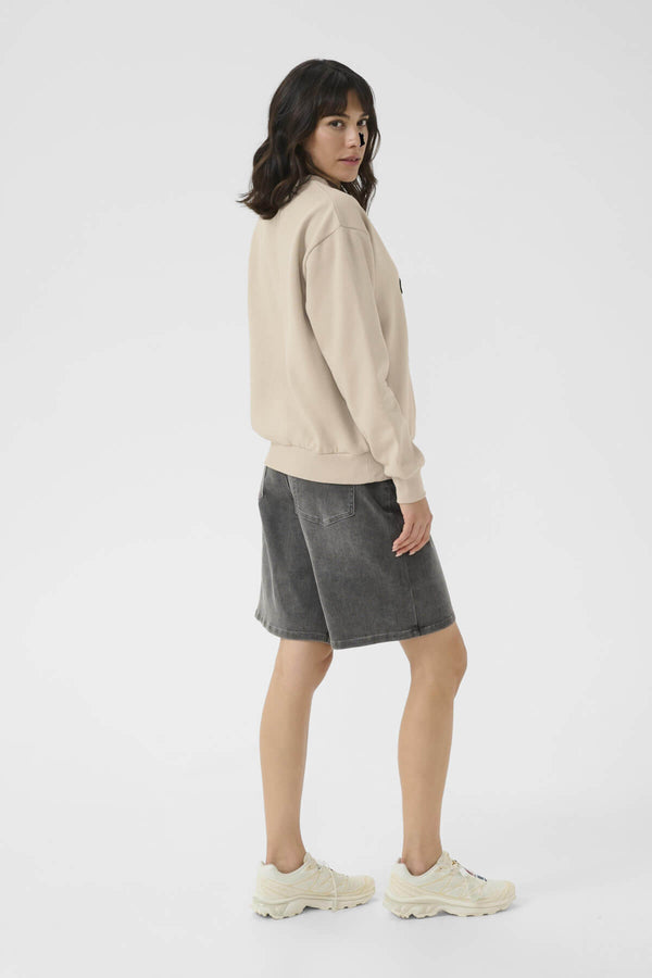Kaffe KAberta collegepaita, beige