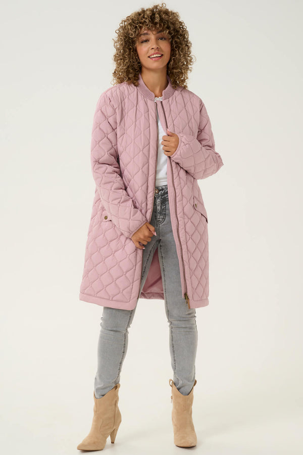 Cream ArwenCR tikkitakki, vaalea roosa