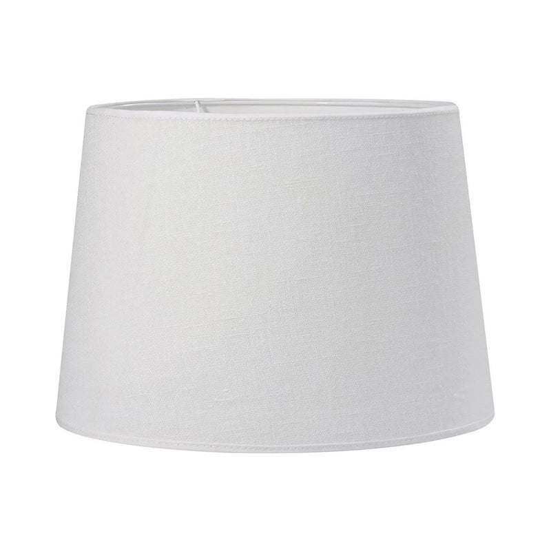 PR Home Sofia Classico varjostin puuvillaa 30cm, valkoinen