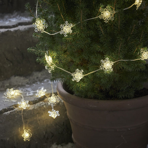 Star Trading Snowstar-valosarja 200cm, kirkas