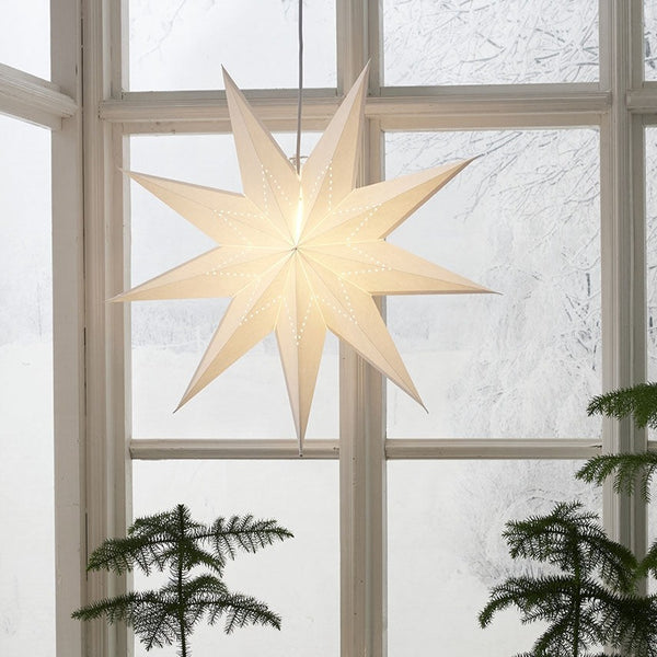 Star Trading Lysa paperitähti ø60cm, valkoinen
