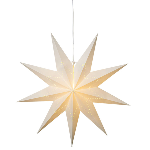 Star Trading Lysa paperitähti ø80cm, valkoinen