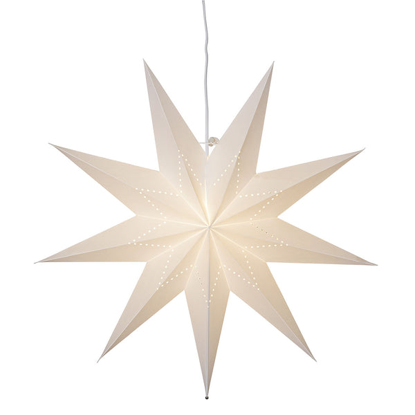 Star Trading Lysa paperitähti ø60cm, valkoinen