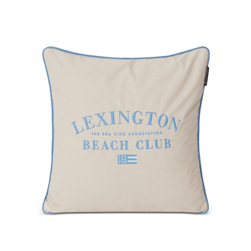 Lexington Beach Club tyynynpäällinen 50*50cm, beige/sininen