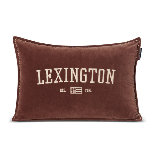 Lexington tyyny luomupuuvillasamettia 60*40cm, ruskea