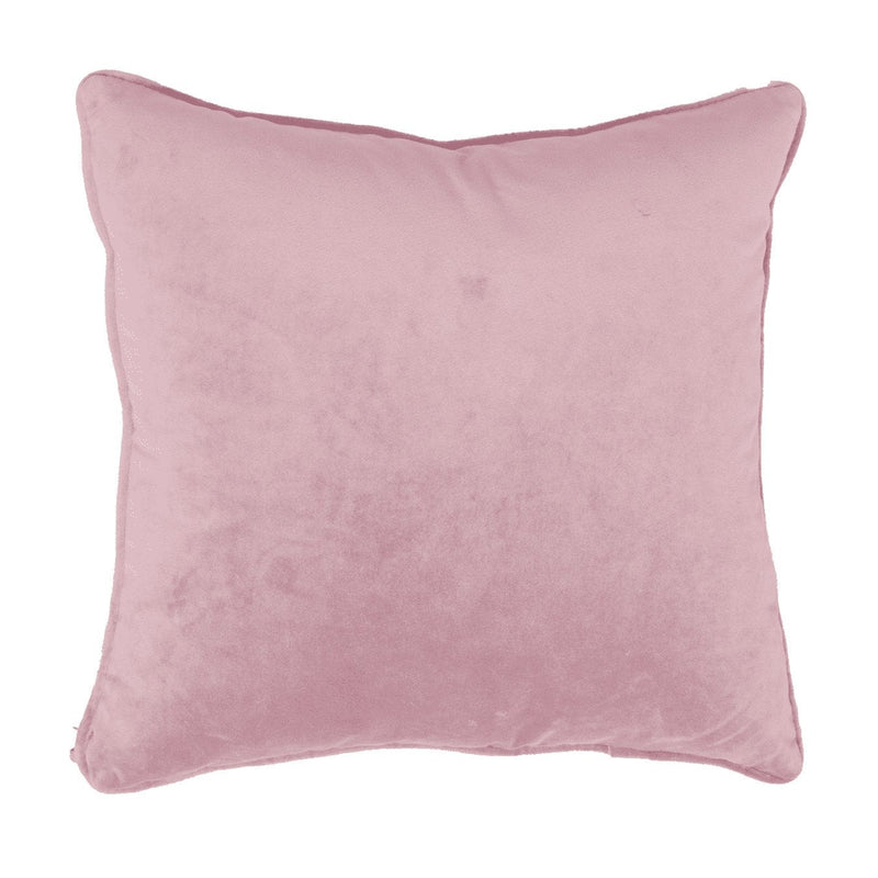 Svanefors Estelle tyynynpäällinen samettia 45*45cm, pinkki