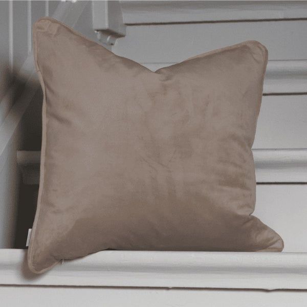 Svanefors Estelle tyynynpäällinen samettia 45*45cm, sand