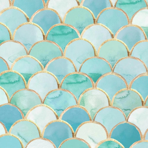 PPD Art Déco turquoise paperiservetit 20kpl 33*33cm