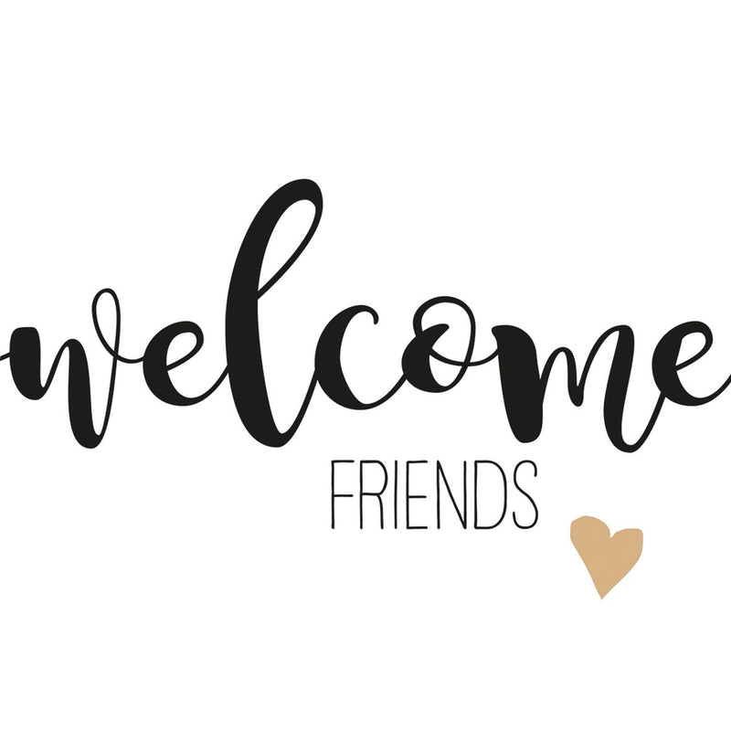 PPD Welcome Friends paperiservetit 20kpl 33*33cm