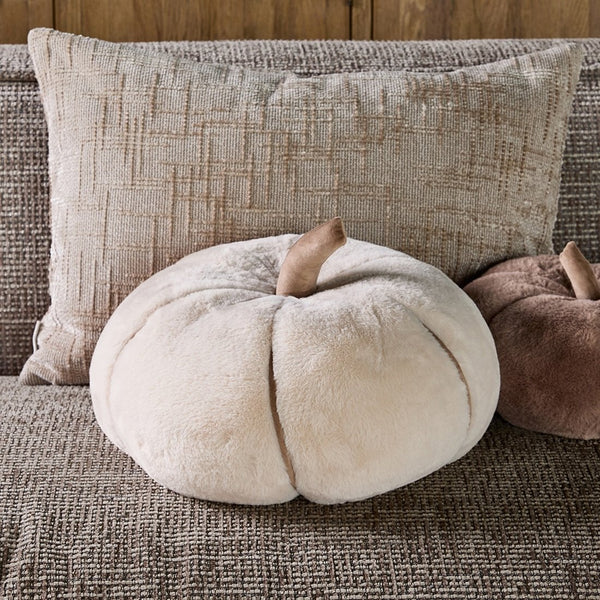 Rivièra Maison Pumpkin Faux Fur Box Pillow L