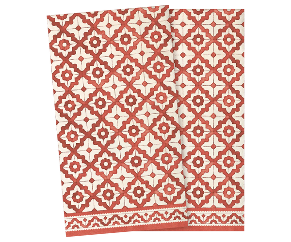 Maileg Mosaic paperiservetit 16kpl, punainen