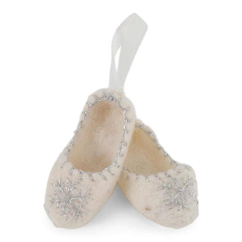 Gry&Sif ballerinatossut huovutetusta villasta 5,5cm