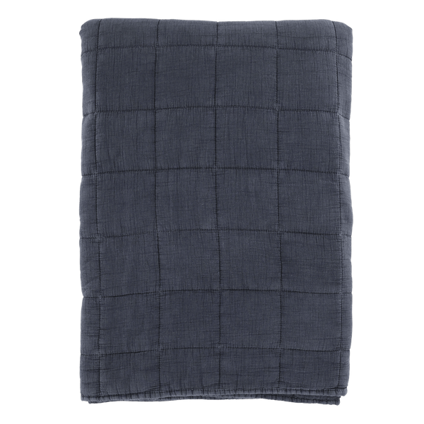 Chic Antique Aix Vintage päiväpeitto puuvillaa 240*240cm, sininen