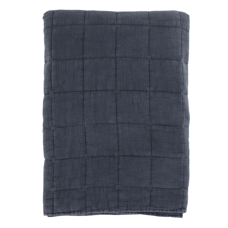 Chic Antique Aix Vintage päiväpeitto puuvillaa 240*240cm, sininen
