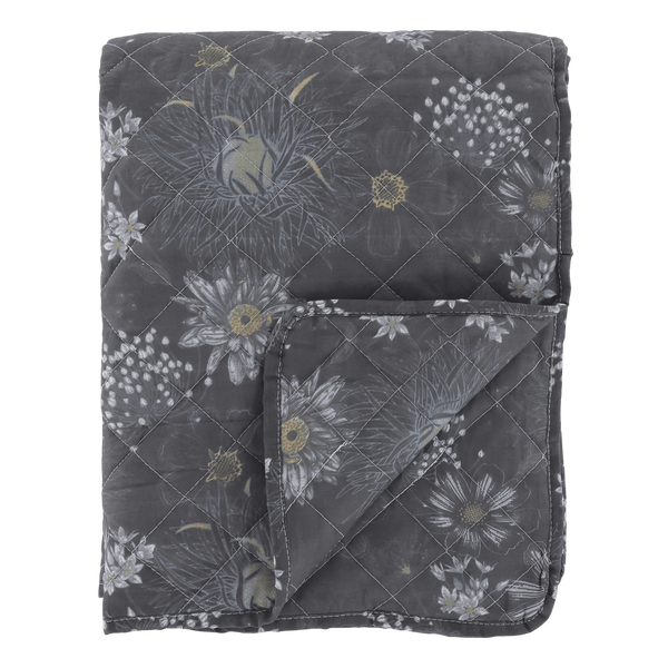 Chic Antique Aix peitto kukkakuviolla 180*130cm, sininen
