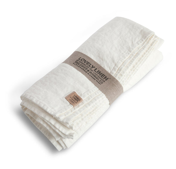 Lovely Linen by Kardelen Lovely pöytäliina pellavaa 145*300cm, off white