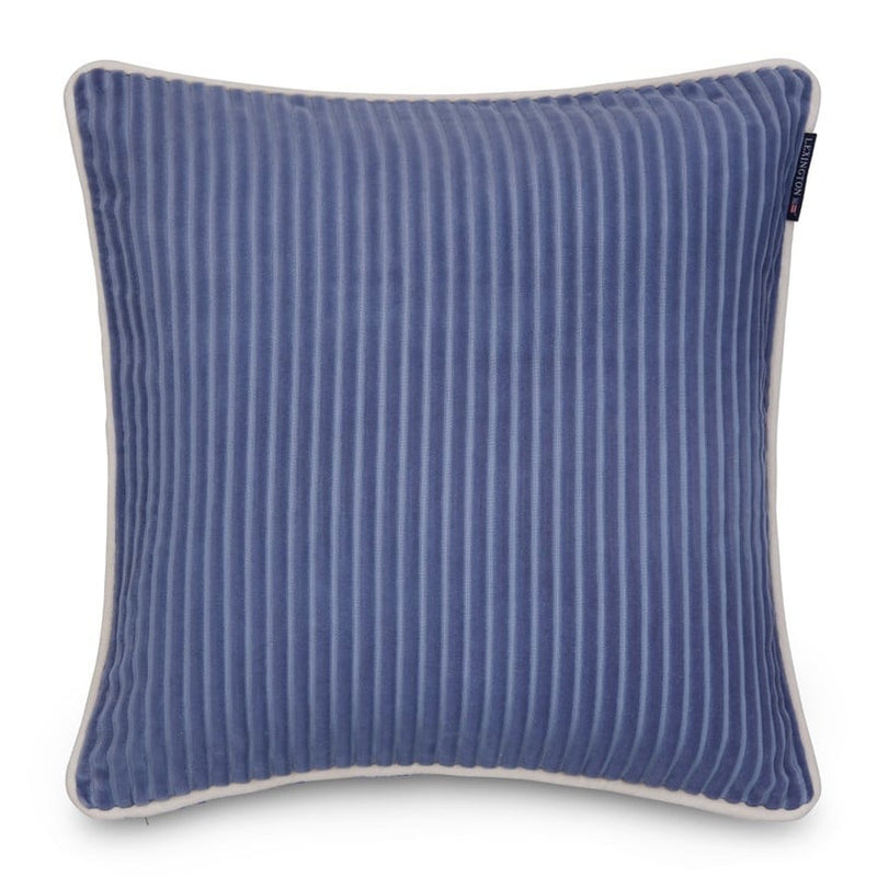 Lexington vakosametti tyynynpäällinen luomupuuvillaa 50*50cm, sininen