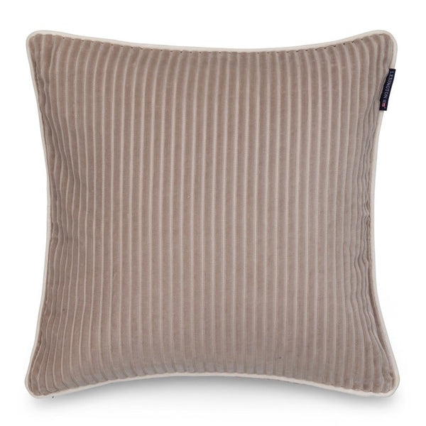 Lexington vakosametti tyynynpäällinen luomupuuvillaa 50*50cm, beige