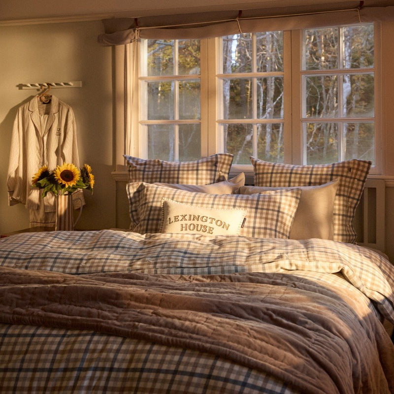 Lexington House tyyny luomupuuvillaa 40*30cm, vaalea beige