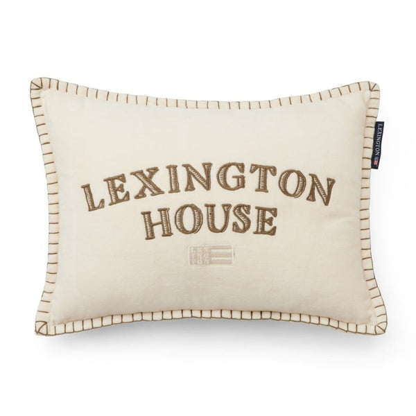 Lexington House tyyny luomupuuvillaa 40*30cm, vaalea beige