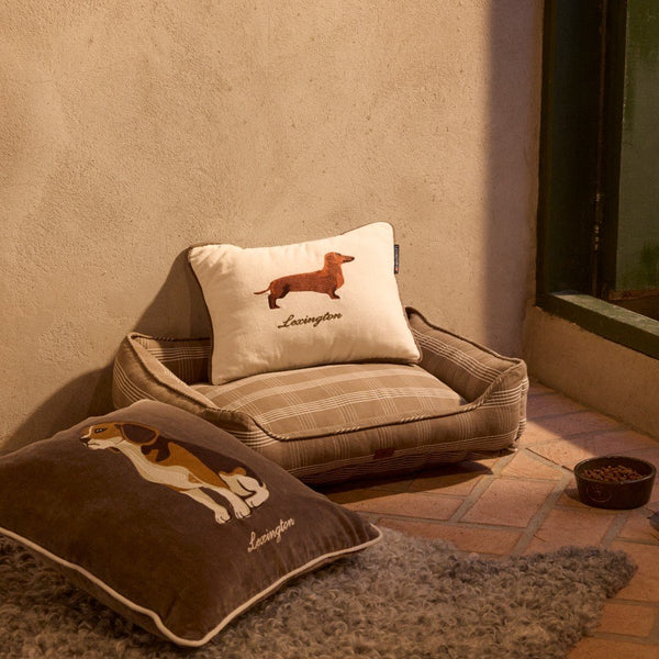 Lexington koira tyyny luomupuuvillaa 40*30cm, beige