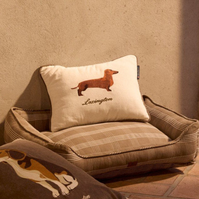Lexington koira tyyny luomupuuvillaa 40*30cm, beige
