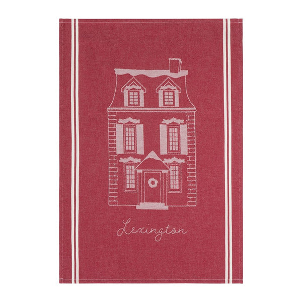 Lexington House keittiöpyyhe luomupuuvillaa 50*70cm, punainen