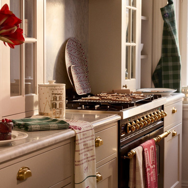 Lexington House keittiöpyyhe luomupuuvillaa 50*70cm, punainen