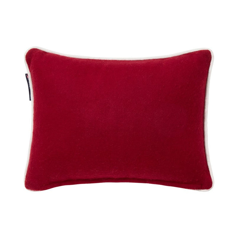 Lexington Ornament tyyny villasekoitetta 40*30cm, punainen