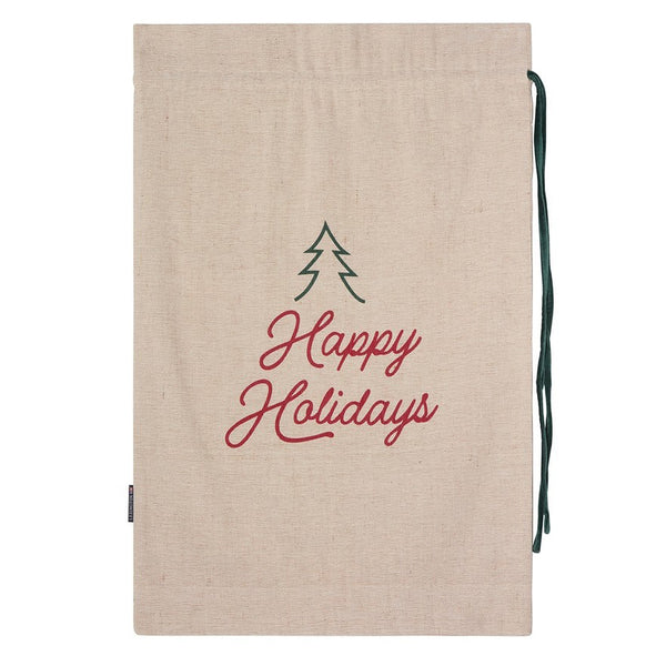 Lexington joululahjasäkki puuvillaa/juuttia 95*65cm, ruskea