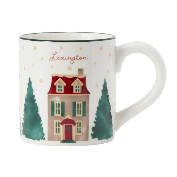 Lexington joulumuki 9,5*9cm, valkoinen