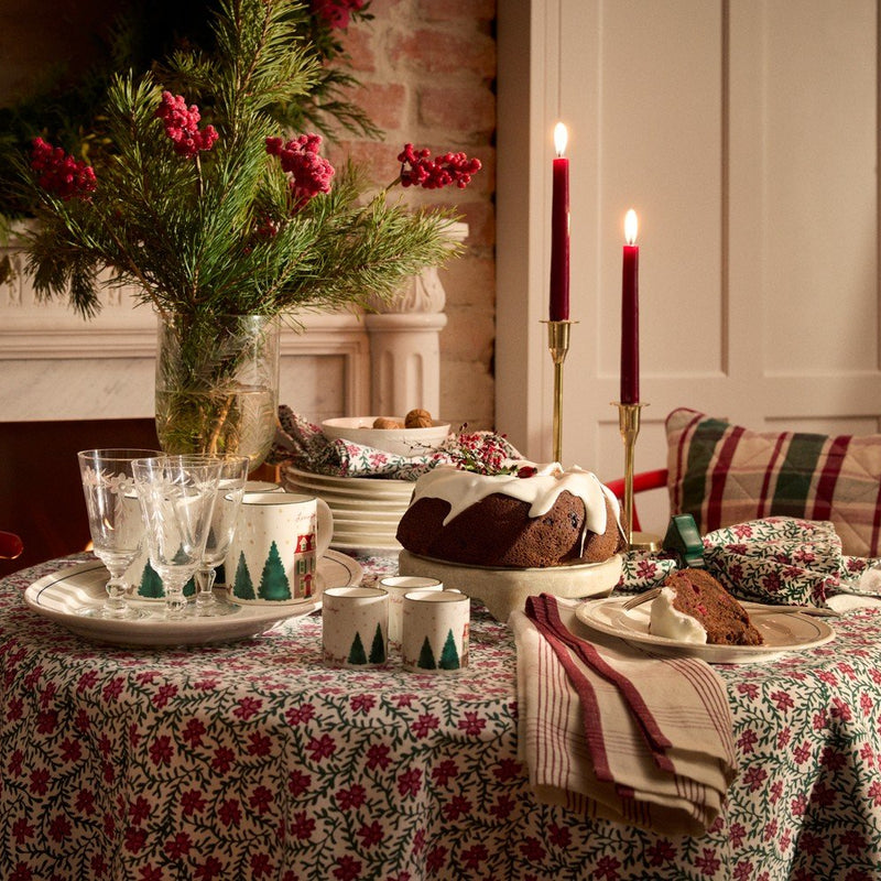 Lexington joulumuki 9,5*9cm, valkoinen