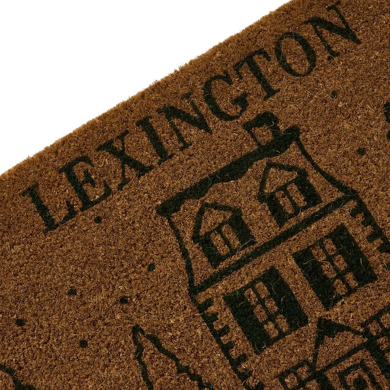 Lexington House -ovimatto 45*90*2,3cm, ruskea/vihreä