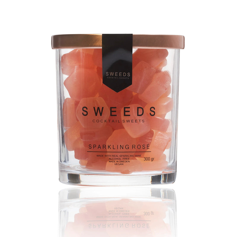 Sweeds Sparkling Rosé roséviinin makuiset viinikumit 300g