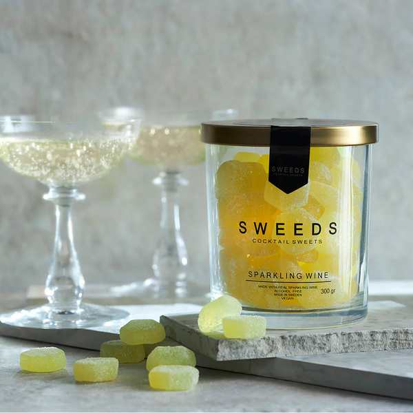 Sweeds Sparkling Wine kuohuviinin makuiset viinikumit 300g