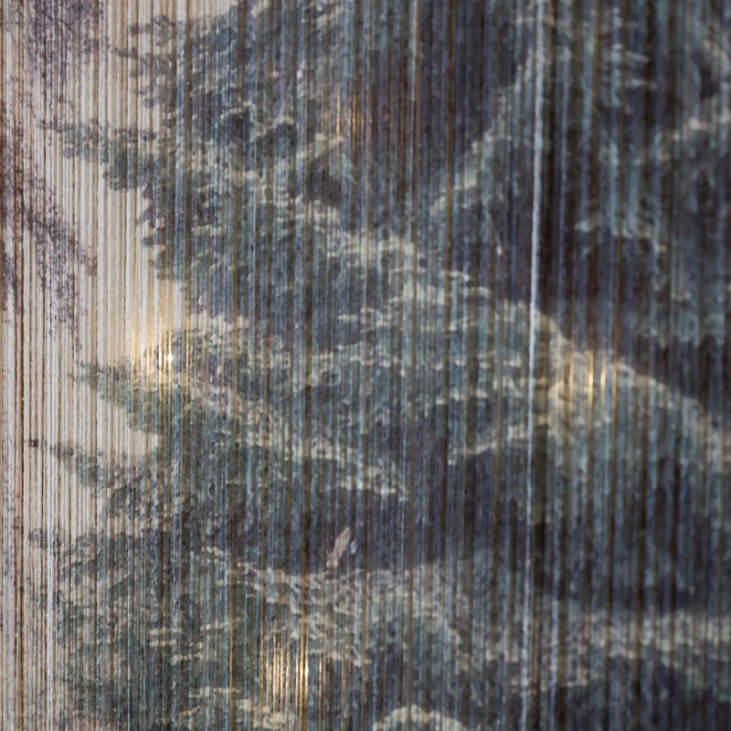 Chic Antique talvinen taulu led valoilla 84*55,5*2,5cm, vihreä