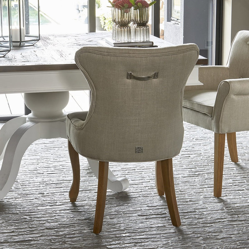 Rivièra Maison George Dining Chair Glossy Flax