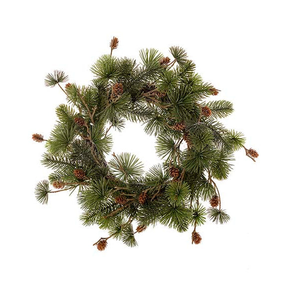 Mr Plant kranssi kävyillä ø40cm