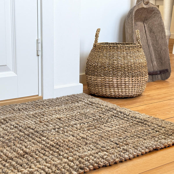 Dixie Julia ovimatto juuttia 60*90cm, luonnollinen harmaanruskea
