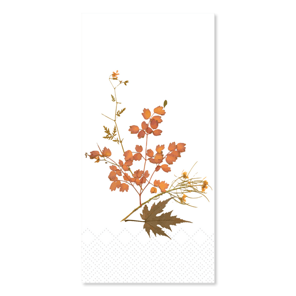 Chic Antique twigs &amp; leaves paperiservetit 16kpl 20*10cm, ruskea lehtikuvio