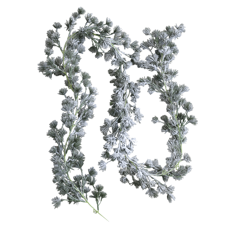 Chic Antique havuköynnös huurteella 180cm, vihreä