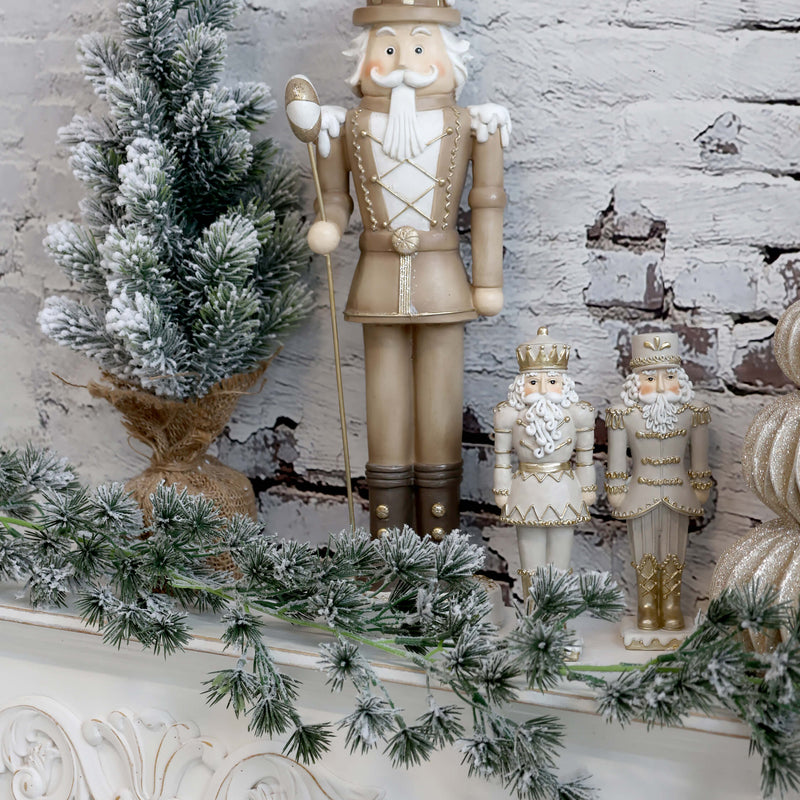 Chic Antique havuköynnös huurteella 180cm, vihreä