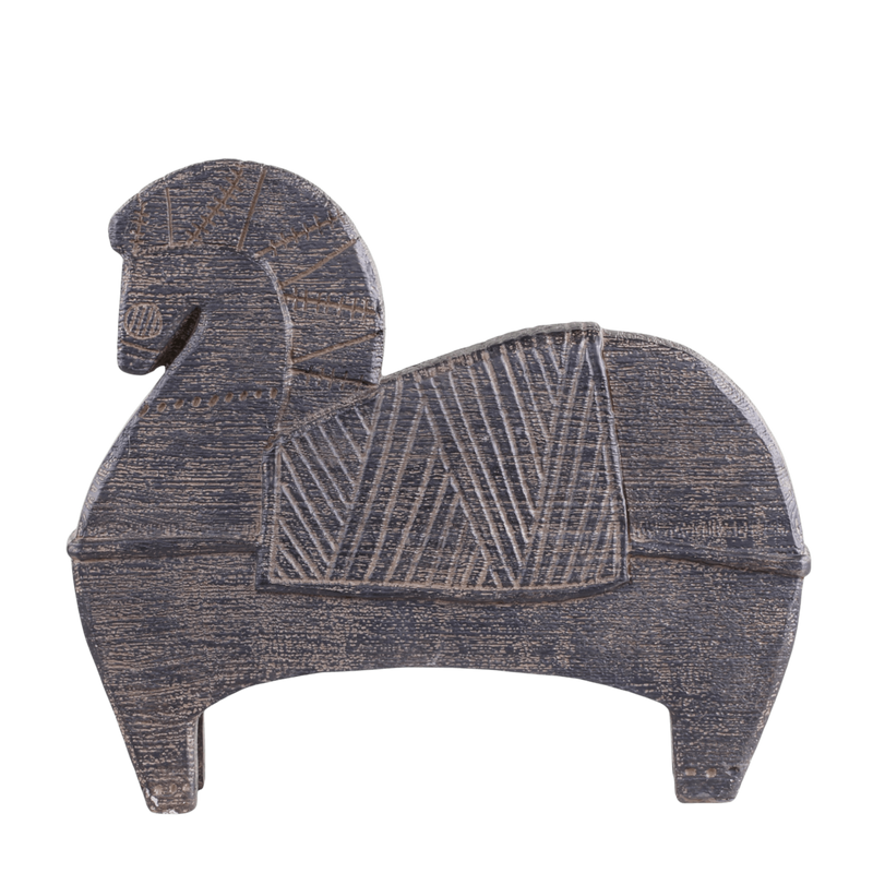 Chic Antique koristehevonen 24,5*28*6,5cm, ruskea