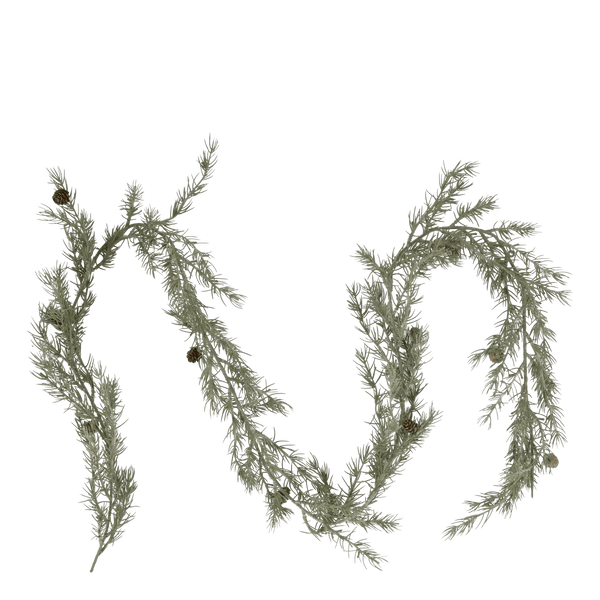 Chic Antique havuköynnös kävyillä 185cm, vihreä